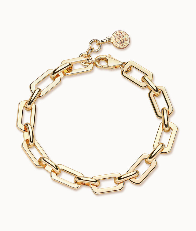 Rustic Copper Chunky Chain Bracelet | Popnicute Jewelry
